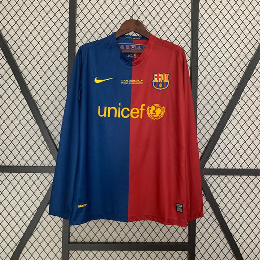 Barcelona 2008/09 Long Sleeve Home Shirt