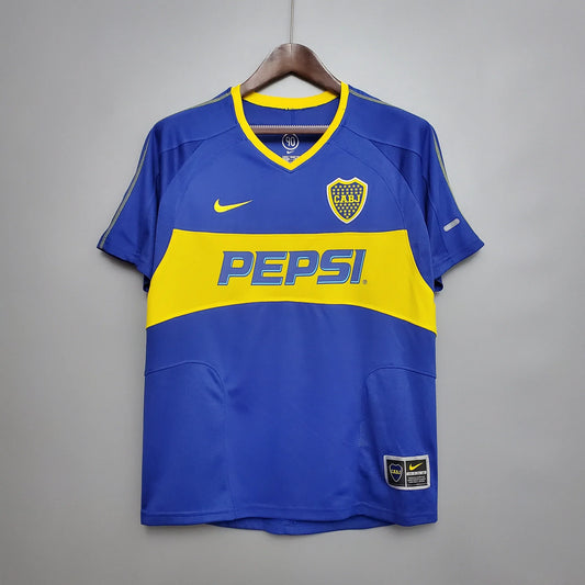 Boca Juniors 03/04 Home Shirt