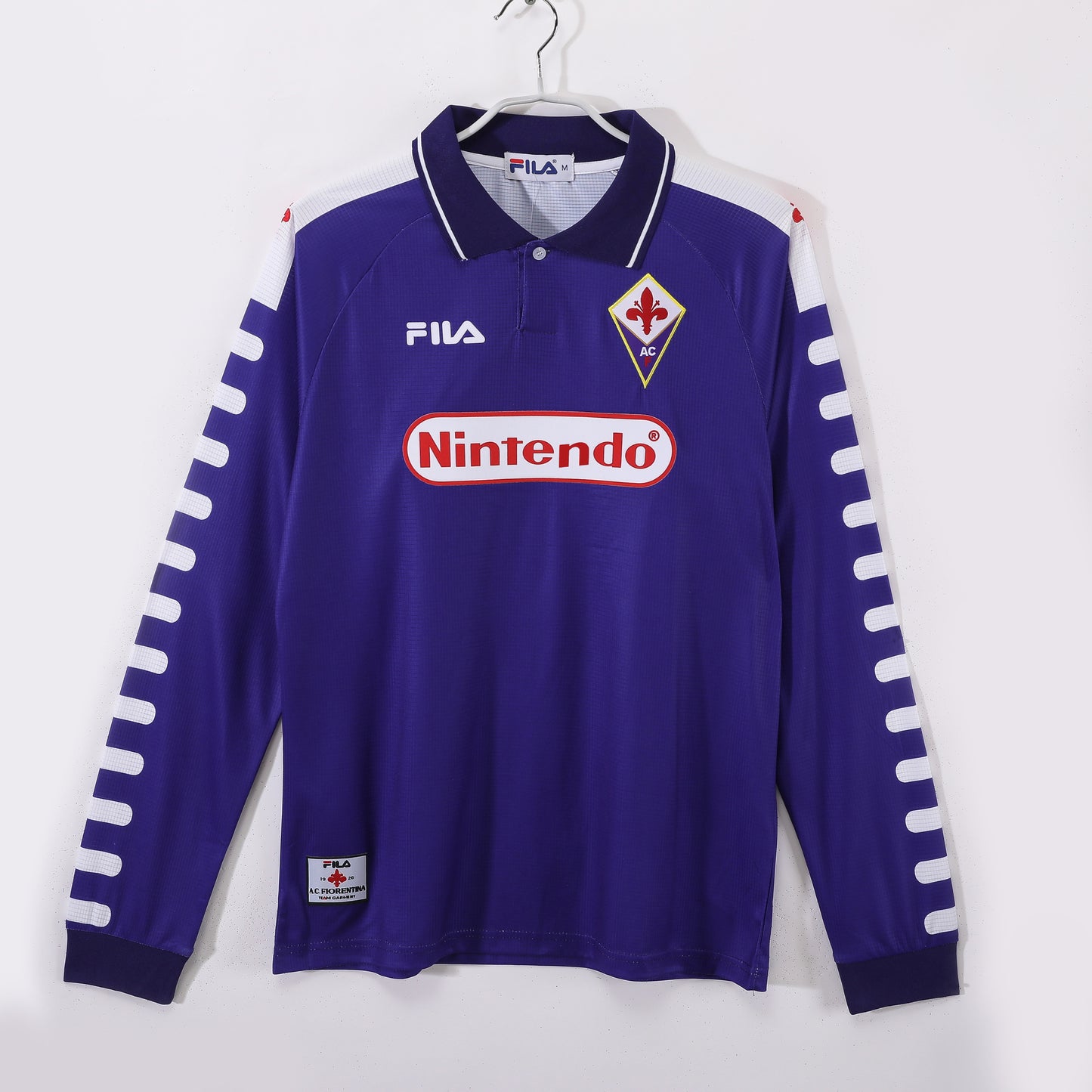 Fiorentina 1998/99 Long Sleeve Home Shirt