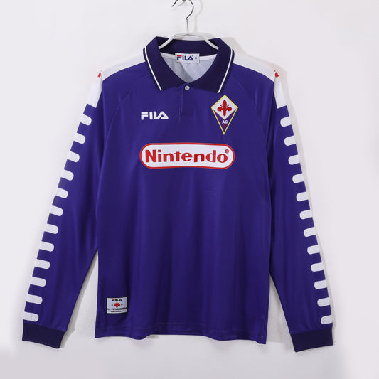 Fiorentina 1998/99 Long Sleeve Home Shirt