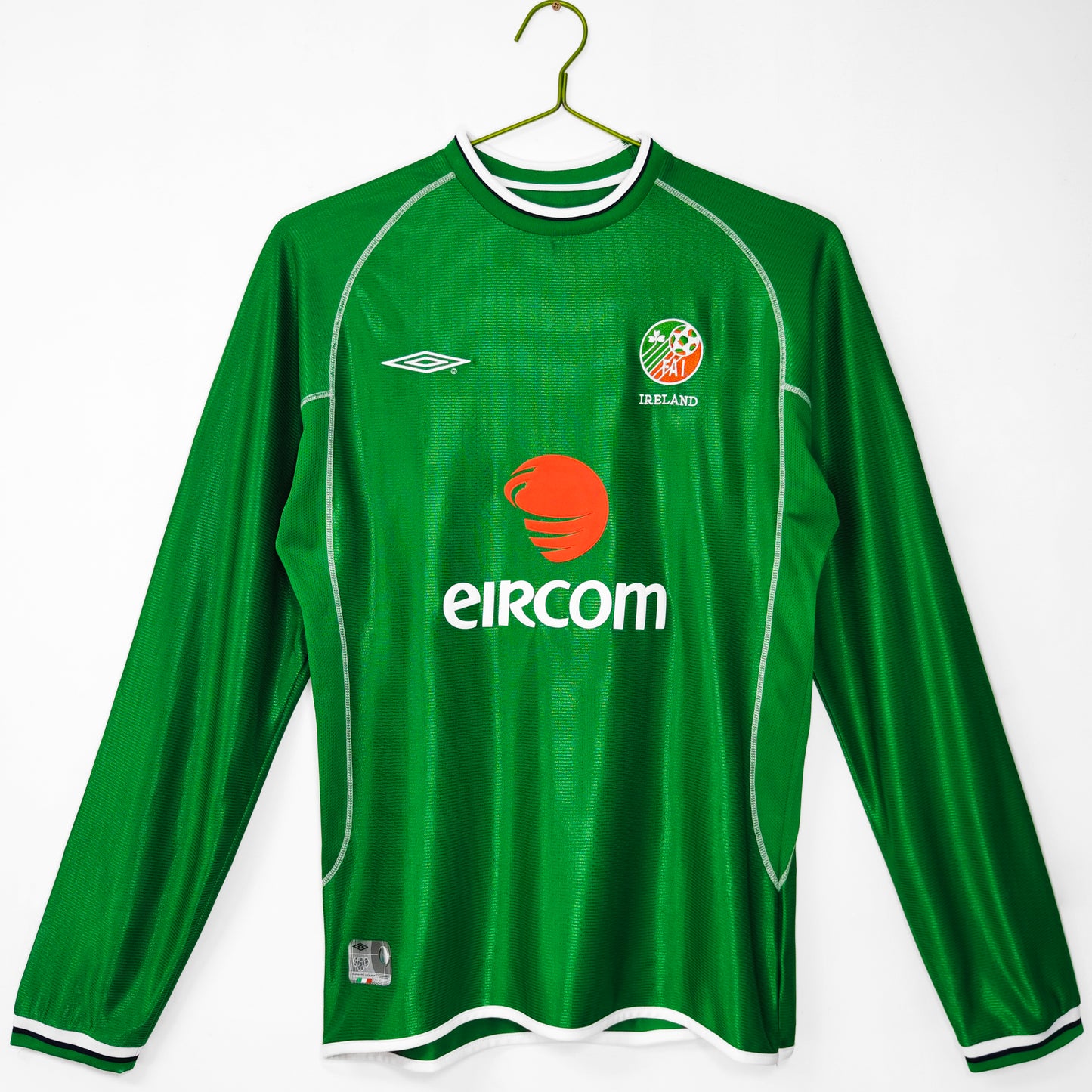 Ireland 2002 Long Sleeve Home Shirt