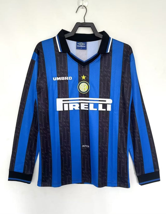 Inter Milan 1997/98 Long Sleeve Home Shirt