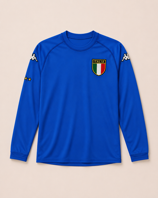 Italy 2000 Long Sleeve Home Shirt