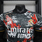 Real Madrid Dragon Shirt (Black And Red)