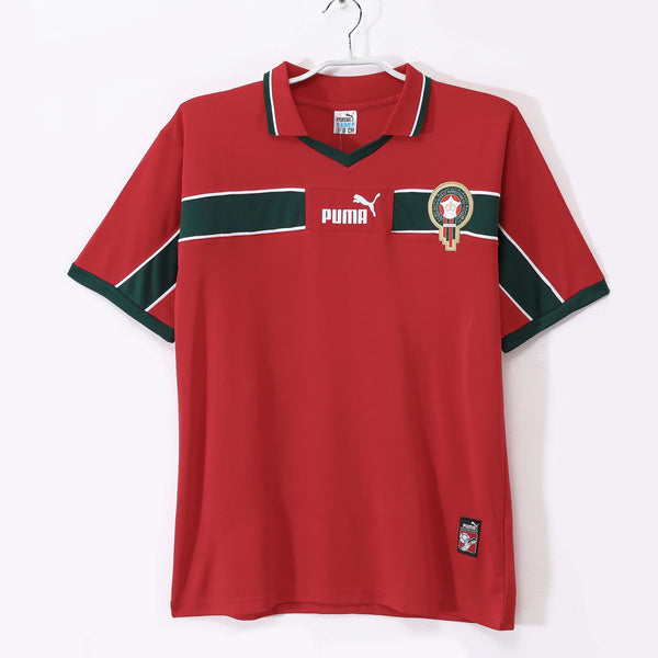 Morocco 1998 Home Shirt – The Shirt Plugs