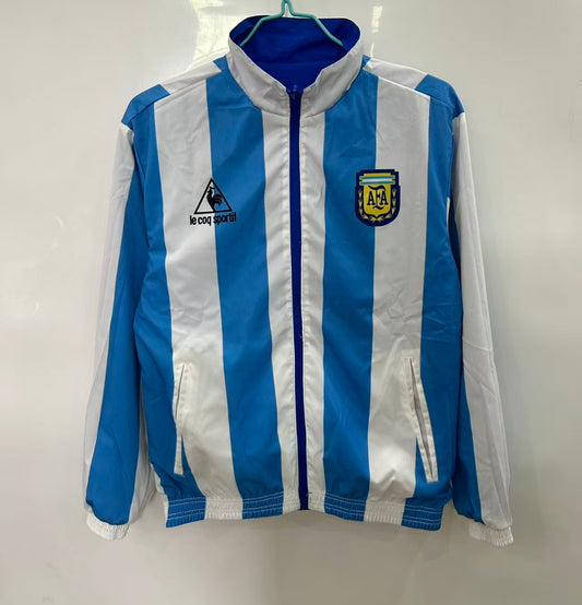 Argentina Retro Reversible Windbreaker