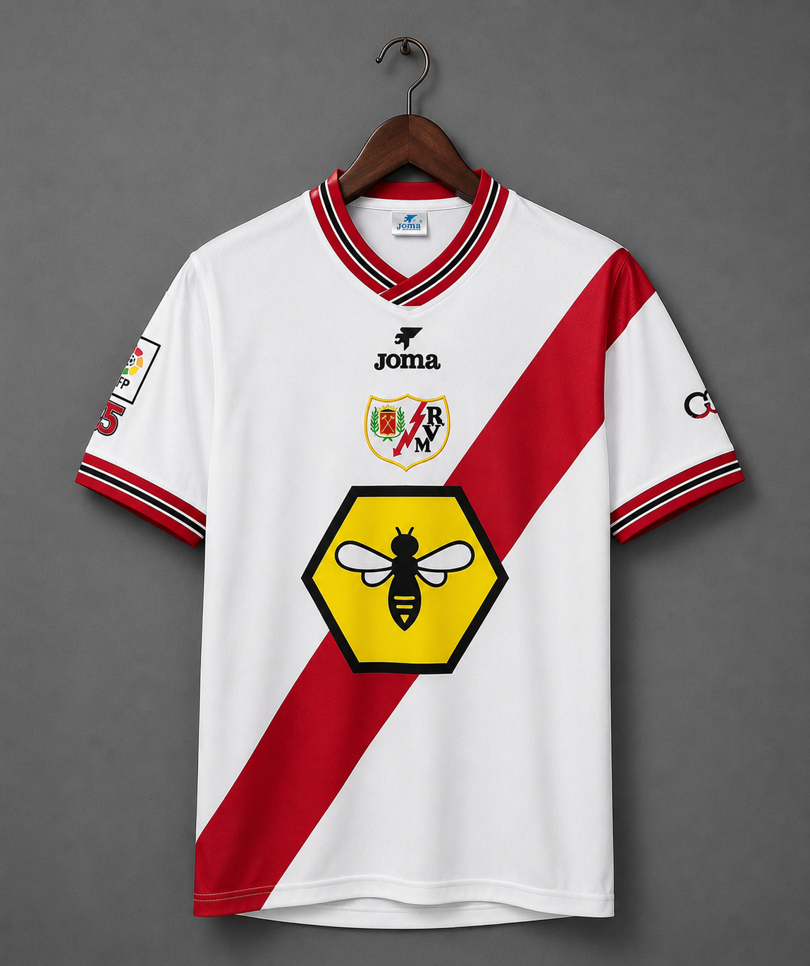 Rayo Vallecano 1999/00 Home Shirt