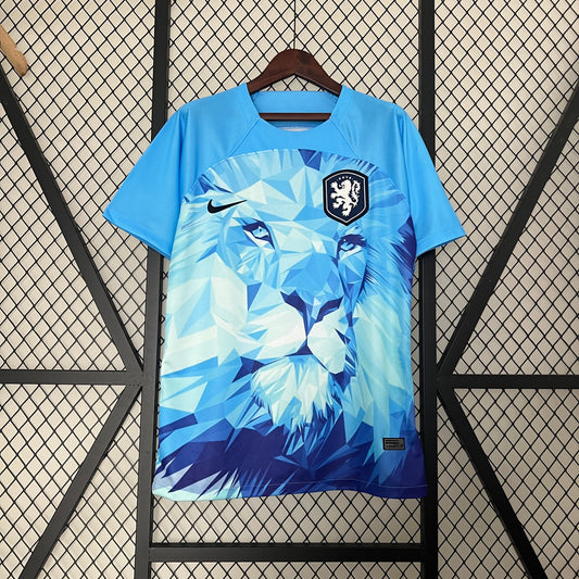 Netherlands Lion Shirt (Blue)